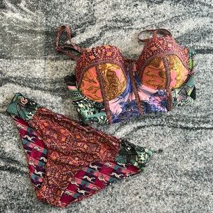 Maaji Tropical Corset style bikini